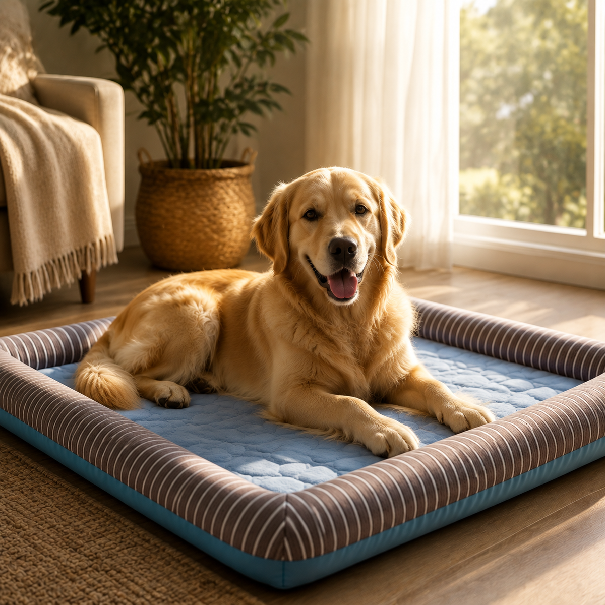 Coussin Rafraîchissant Respirant pour Chien et Chat