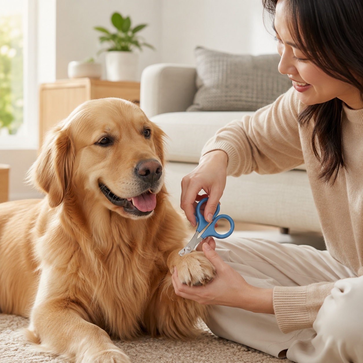 Ciseaux Professionnels pour Ongles de Chat et Chien