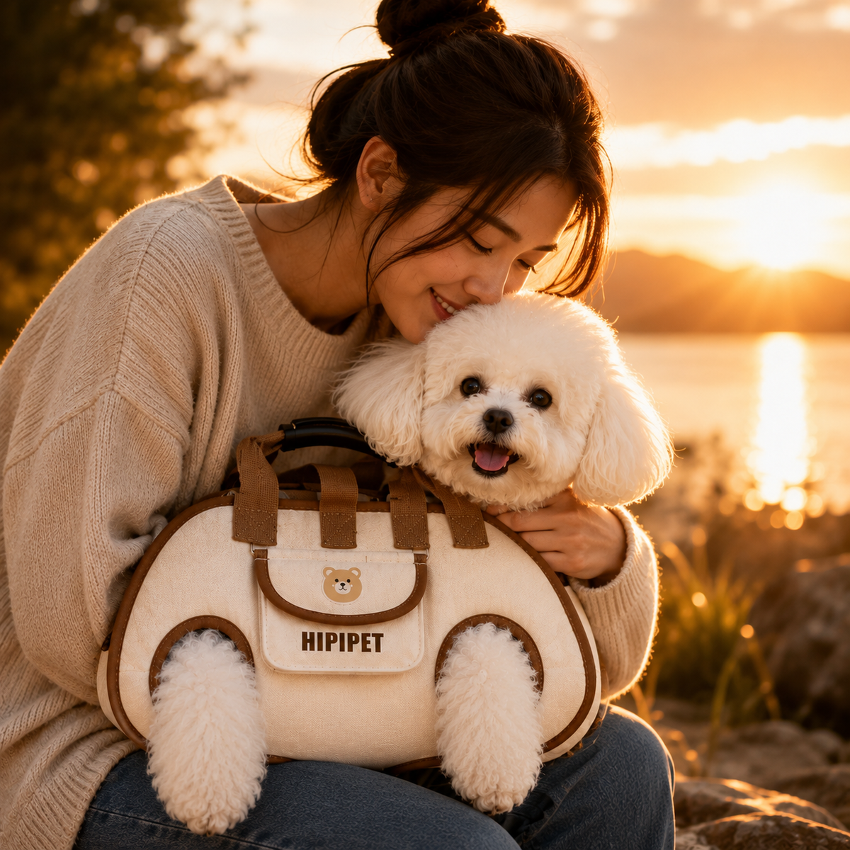 Sac de Transport Réglable pour Chien et Chat