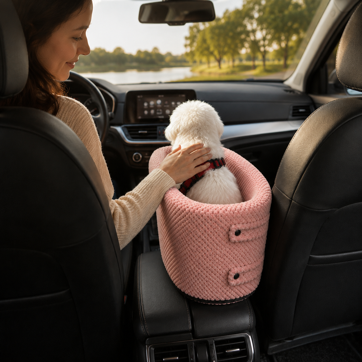 Siège Auto Protecteur pour Chien – Confort & Sécurité