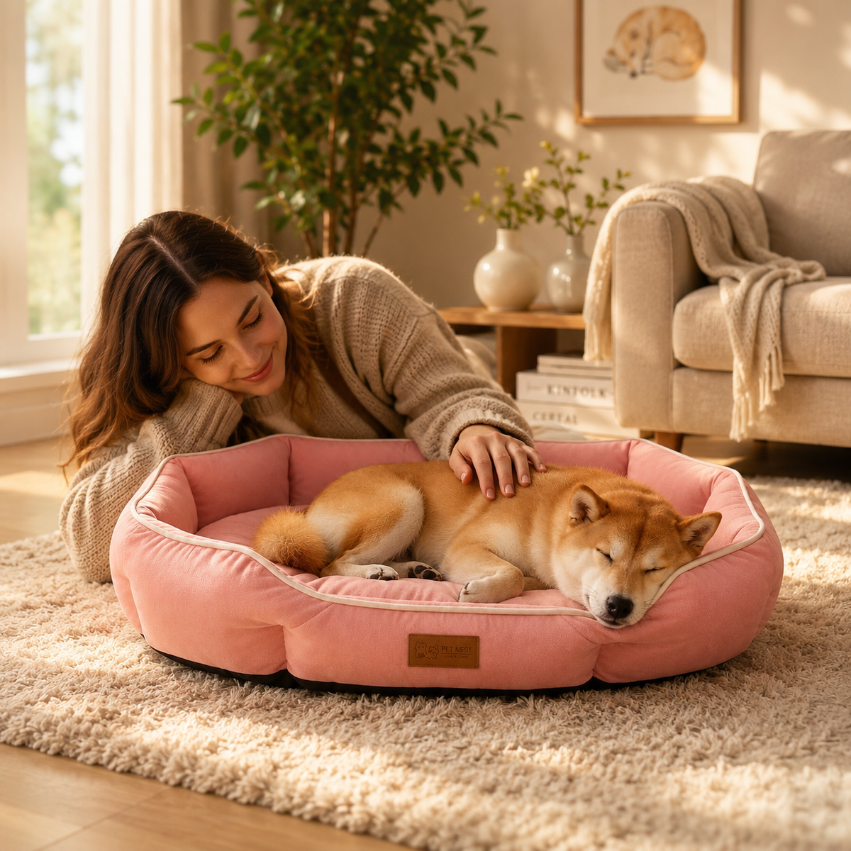 Canapé Confortable pour Chien et Chat