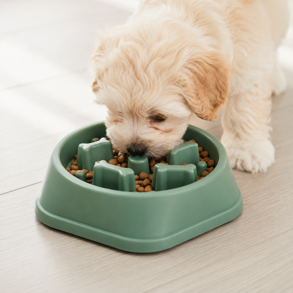 Bol Ralentisseur Anti-Étouffement pour Chiens et Chats