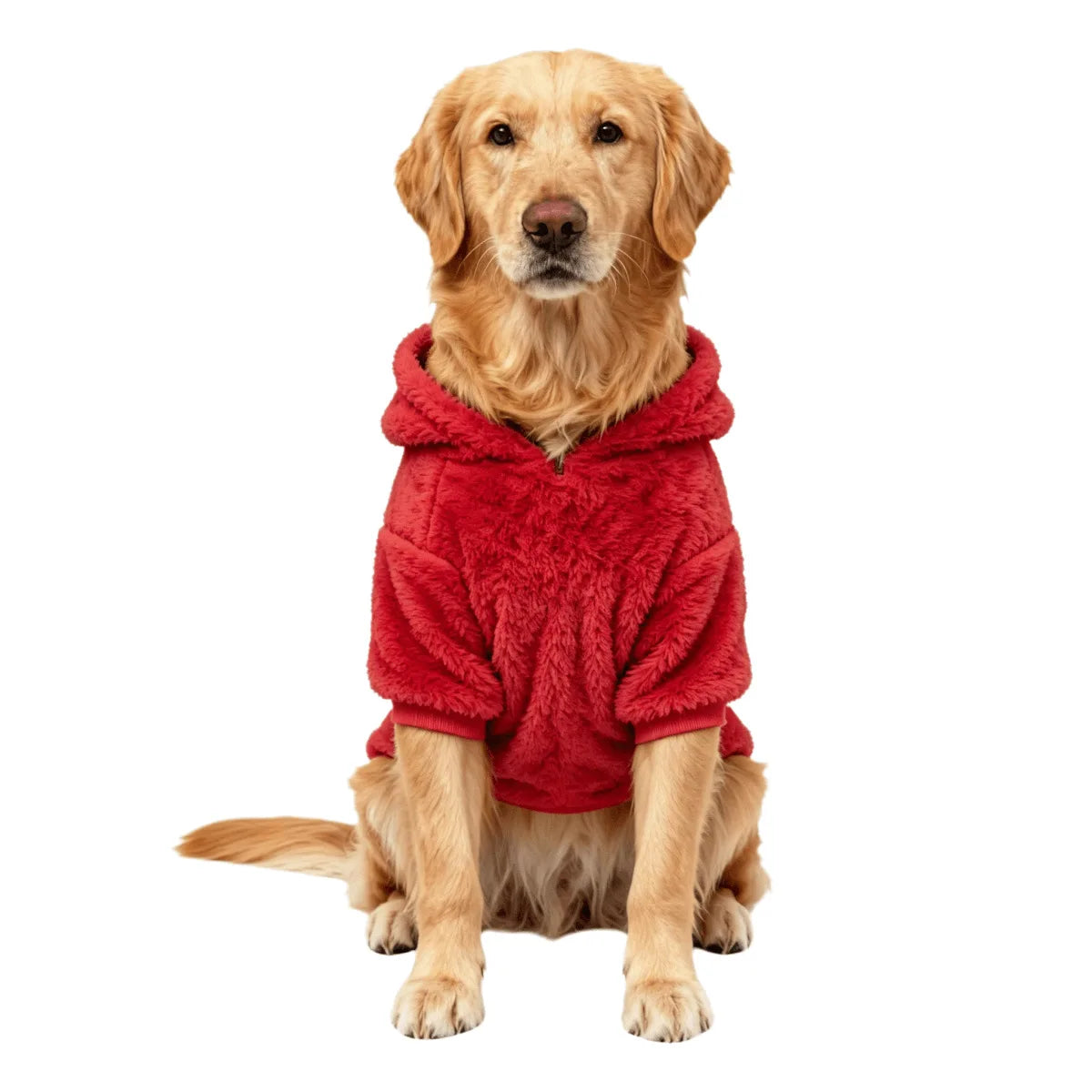 Doudoune à Capuche Polaire pour Grand Chien