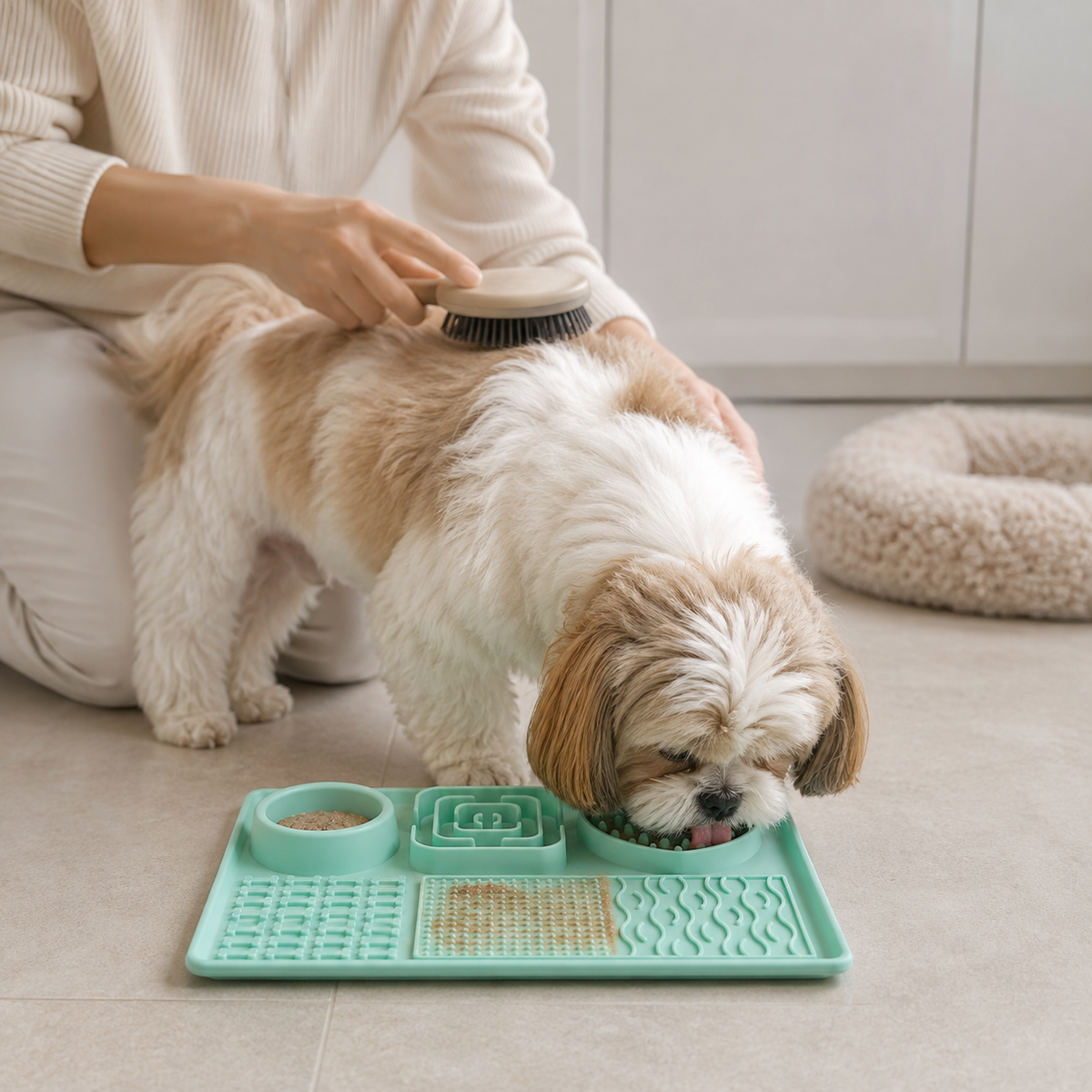 Tapis de Léchage Anti-Stress pour Chiens et Chats