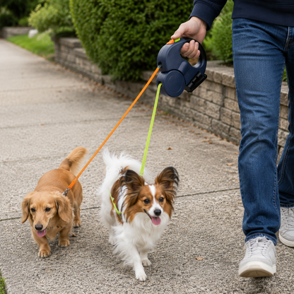 Laisse double pour Chien | Confort et Contrôle