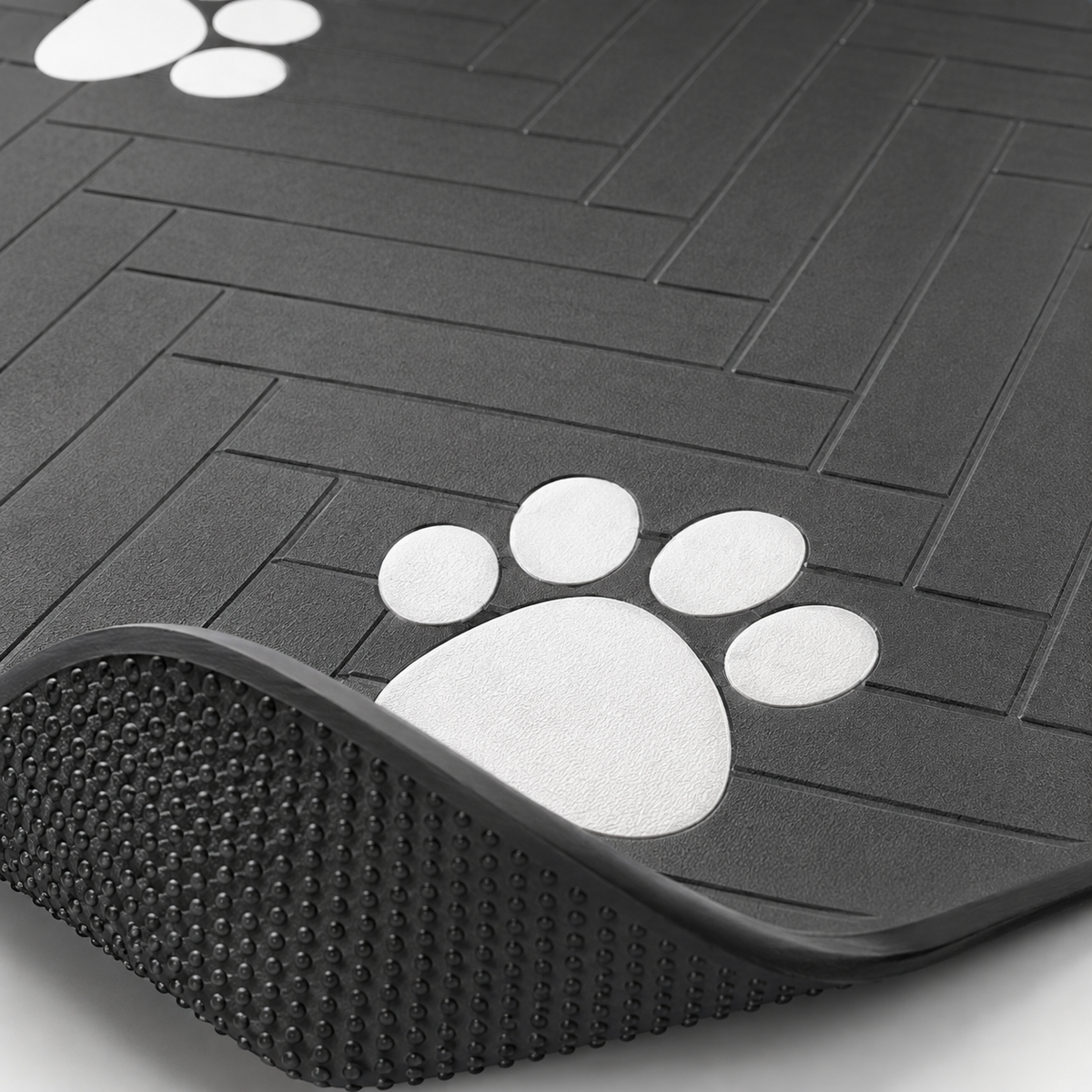 Tapis Absorbant Anti-éclaboussures Repas Chien et Chat