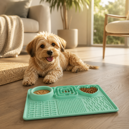 Tapis de Léchage Anti-Stress pour Chiens et Chats