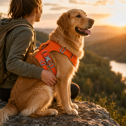 Harnais Chien Sécurité Réfléchissant Anti-Fugue