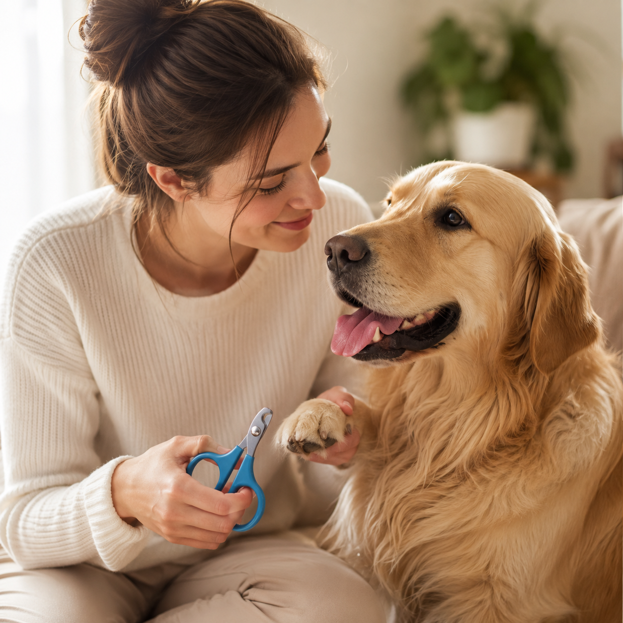 Ciseaux Professionnels pour Ongles de Chat et Chien