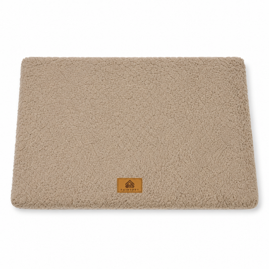 Lit d'Hiver en Fausse Fourrure pour Chien
