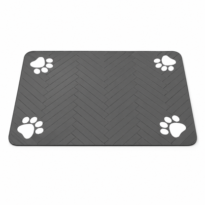 Tapis Absorbant Anti-éclaboussures Repas Chien et Chat