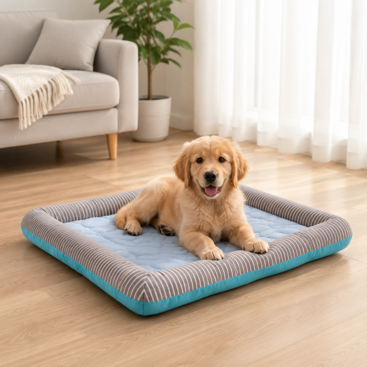 Coussin Rafraîchissant Respirant pour Chien et Chat