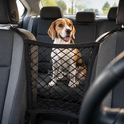 Filet voiture chien | Protection Sécurisée