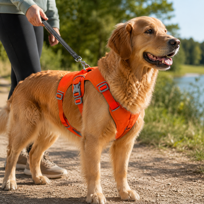 Harnais Chien Sécurité Réfléchissant Anti-Fugue
