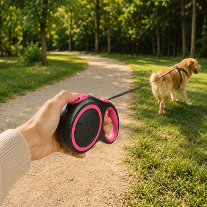 Laisse Rétractable 8m Liberté et Sécurité pour Chien