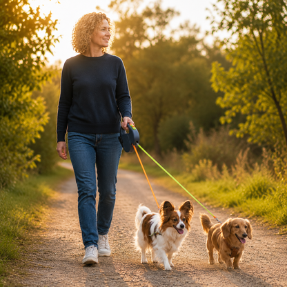 Laisse double pour Chien | Confort et Contrôle