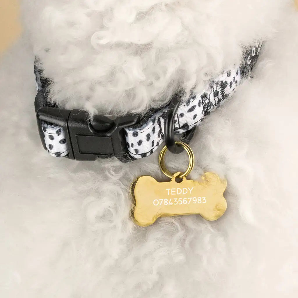 Médaille Gravée Double Face en Acier Inoxydable