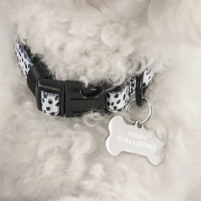 Médaille Gravée Double Face en Acier Inoxydable