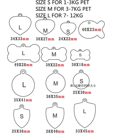 Médaille Gravée Double Face en Acier Inoxydable