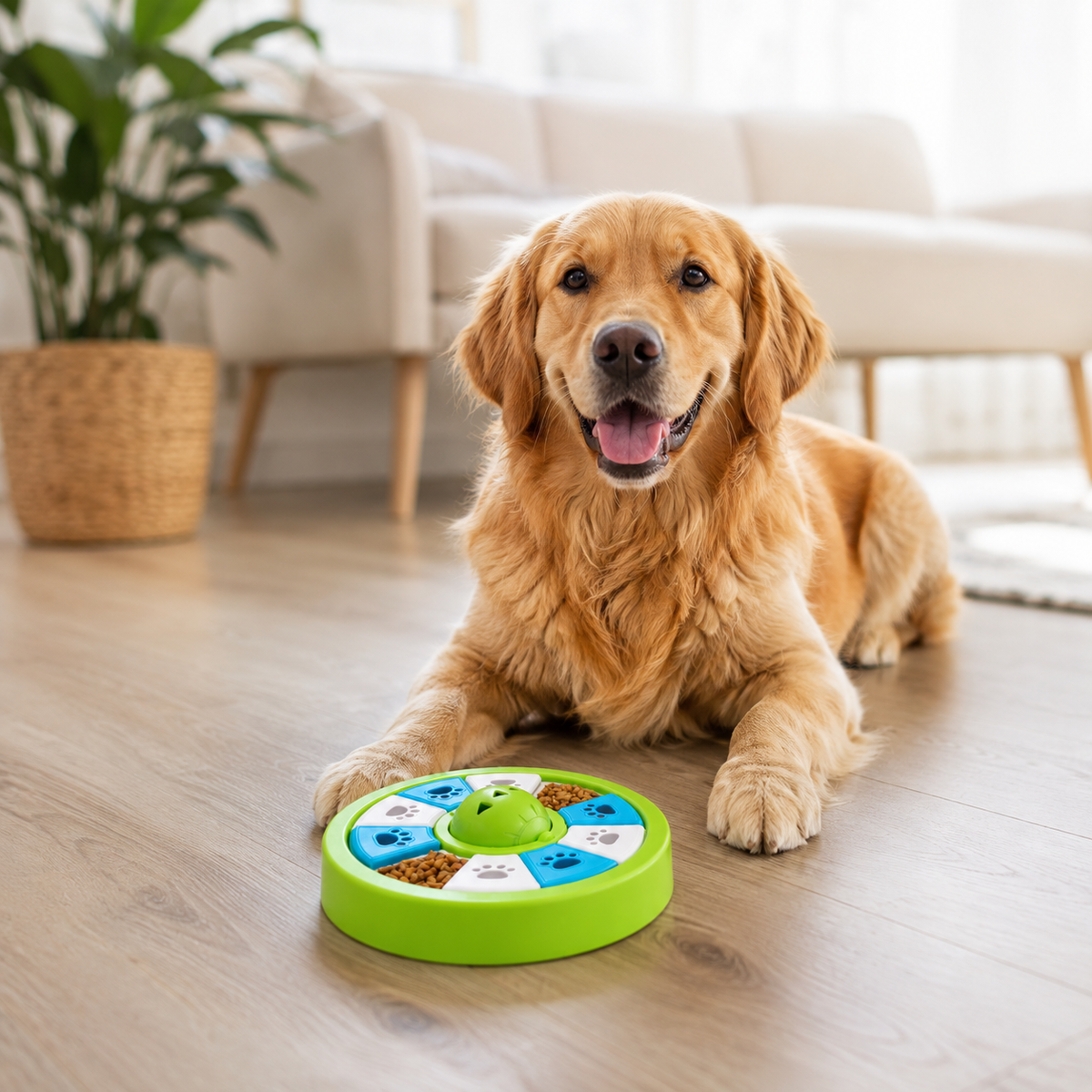 Gamelle Puzzle Interactive pour Chiens et Chats