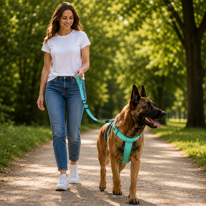 Harnais Anti-Traction Réfléchissant pour Chien