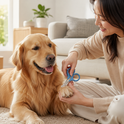 Ciseaux Professionnels pour Ongles de Chat et Chien