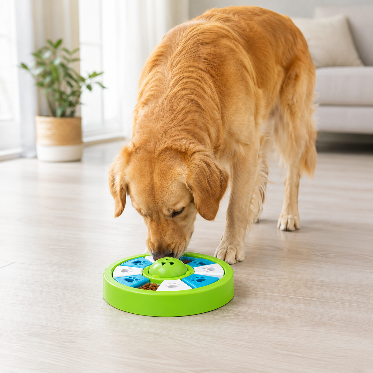 Gamelle Puzzle Interactive pour Chiens et Chats