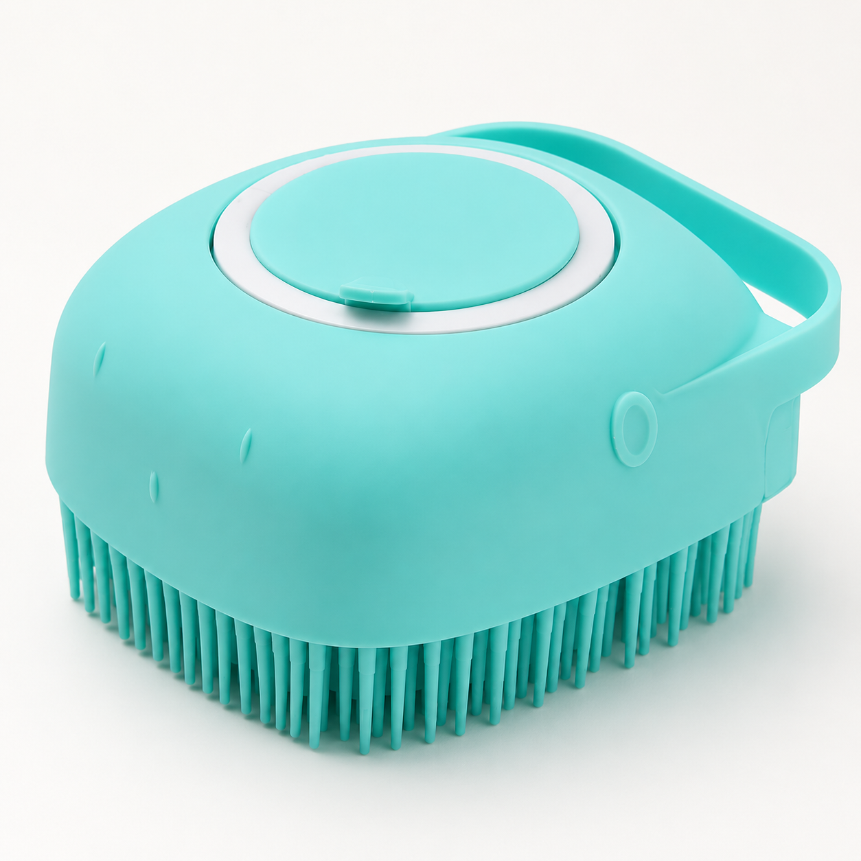 Brosse de Bain avec Réservoir à Shampooing