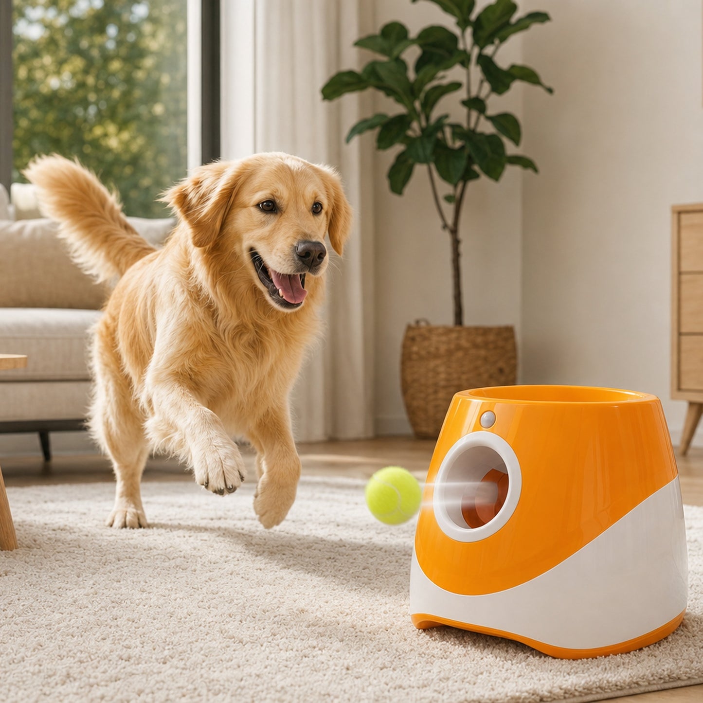 Lanceur de Balle Automatique pour Chien
