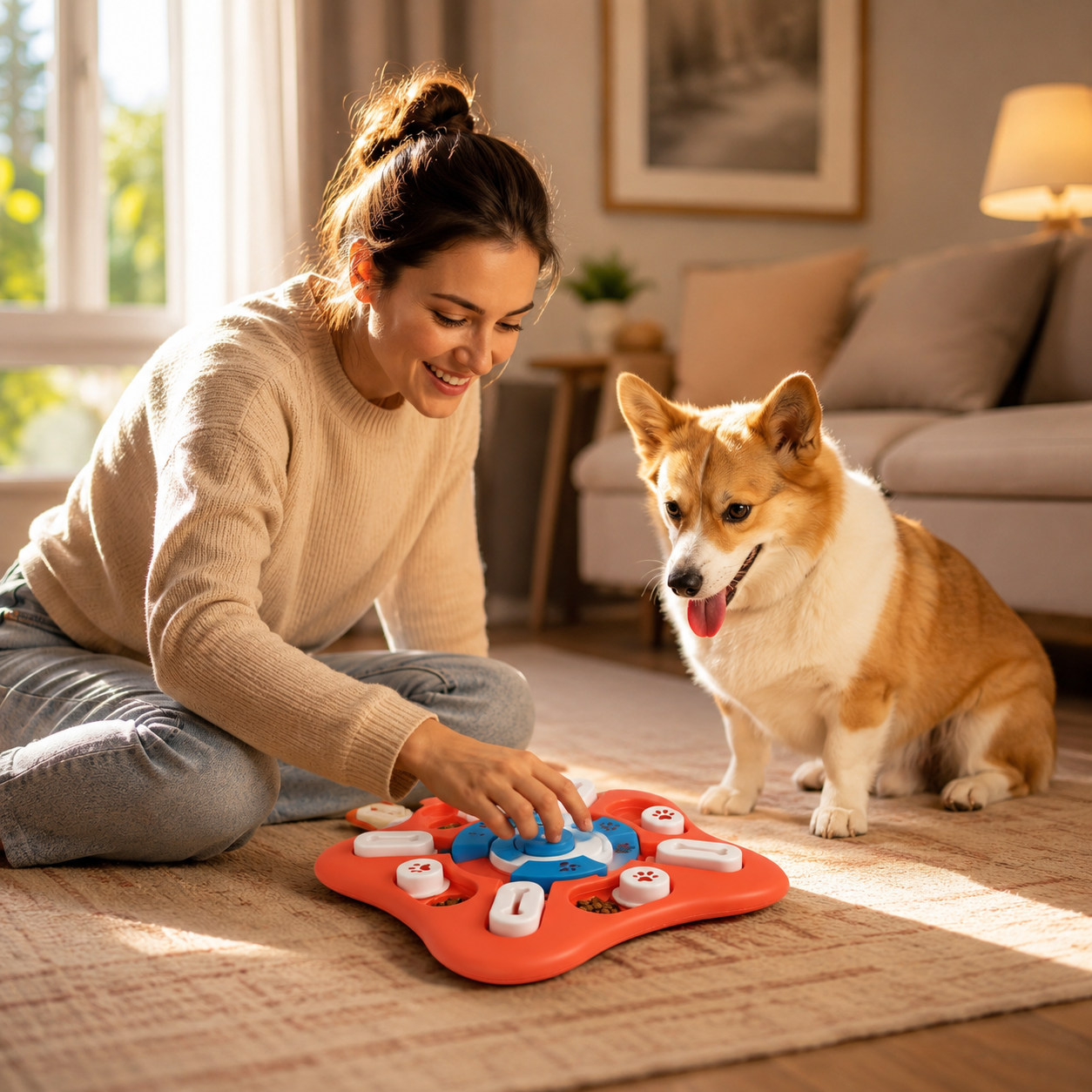 Jouet Puzzle QI pour Chien Toutes Tailles