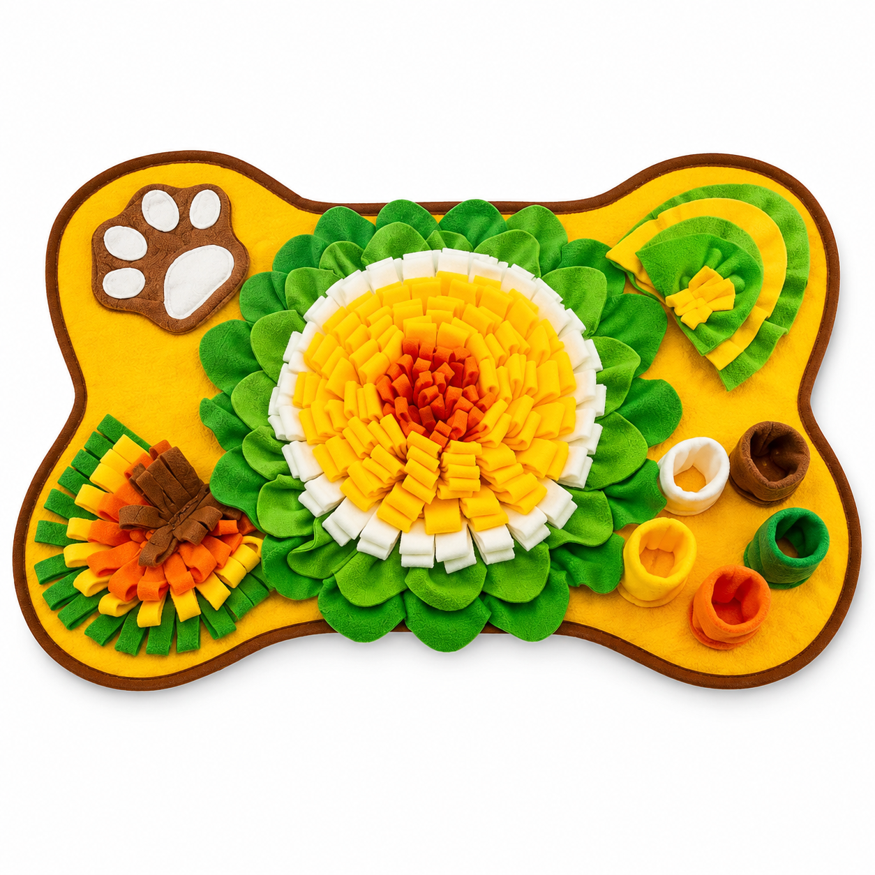 Tapis de Fouille Olfactive Éducatif pour Chien