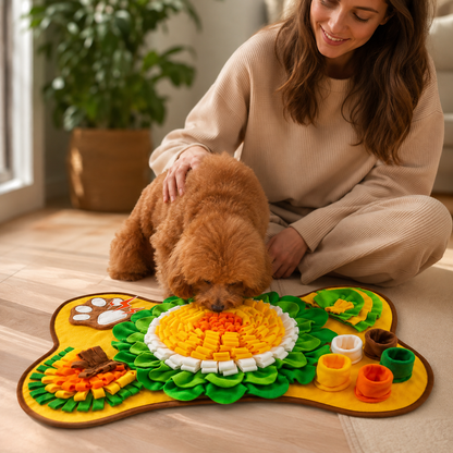 Tapis de Fouille Olfactive Éducatif pour Chien