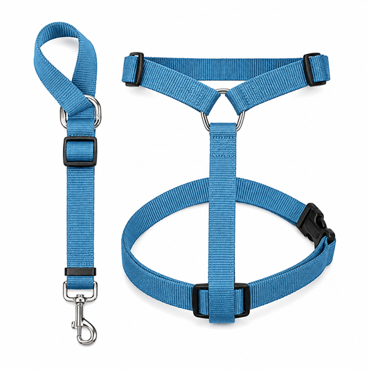 Ceinture de Sécurité Ajustable Nylon pour Chien