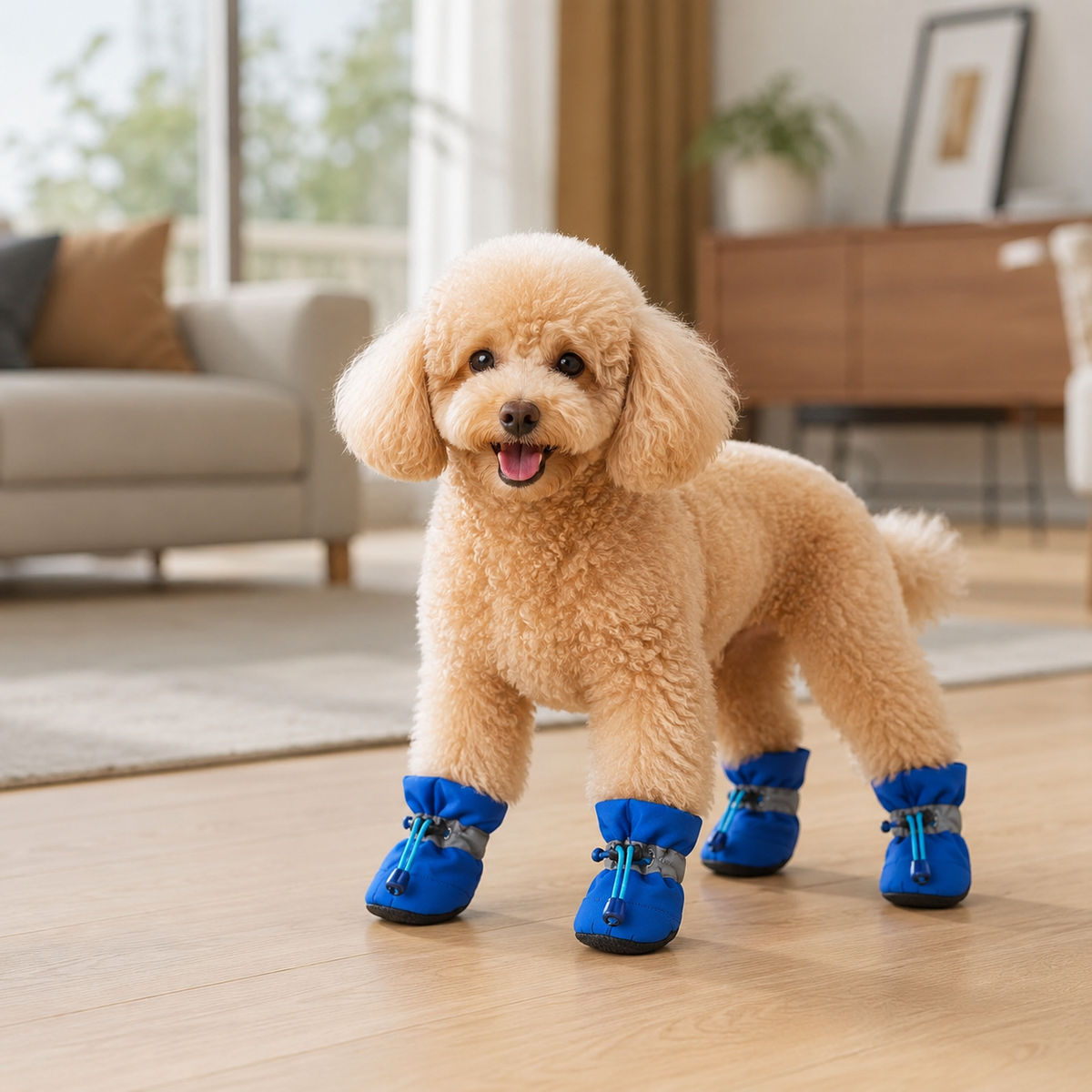 Bottes Déperlantes Semelle Souple pour Chien et Chat