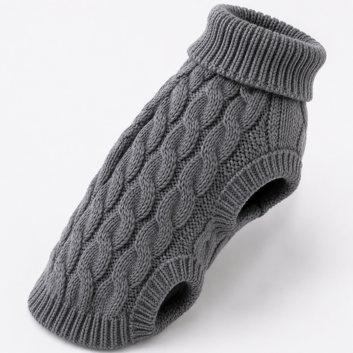 Pull Col Roulé Tricoté pour Petit Chien