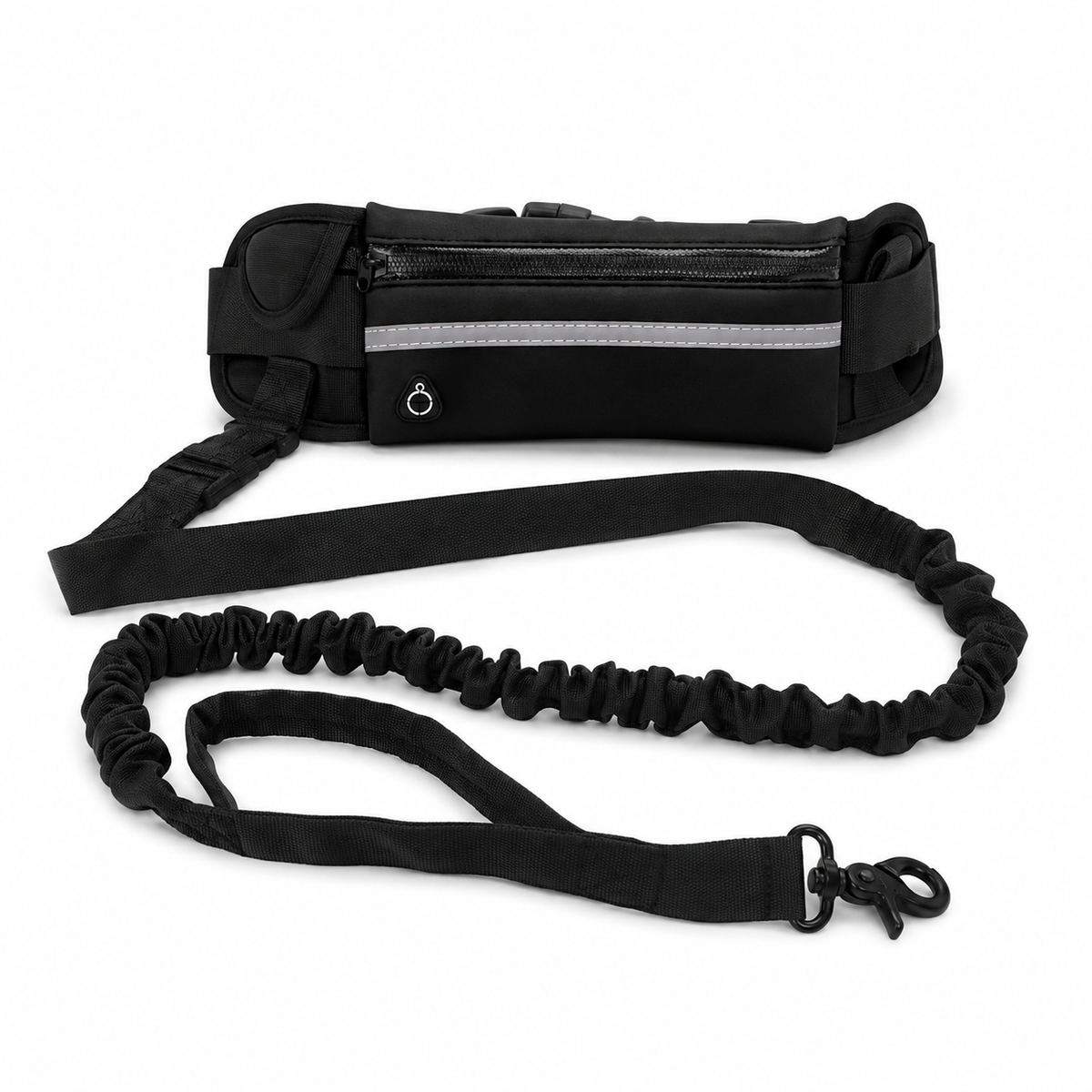 Laisse Mains-Libres avec Ceinture et Poche