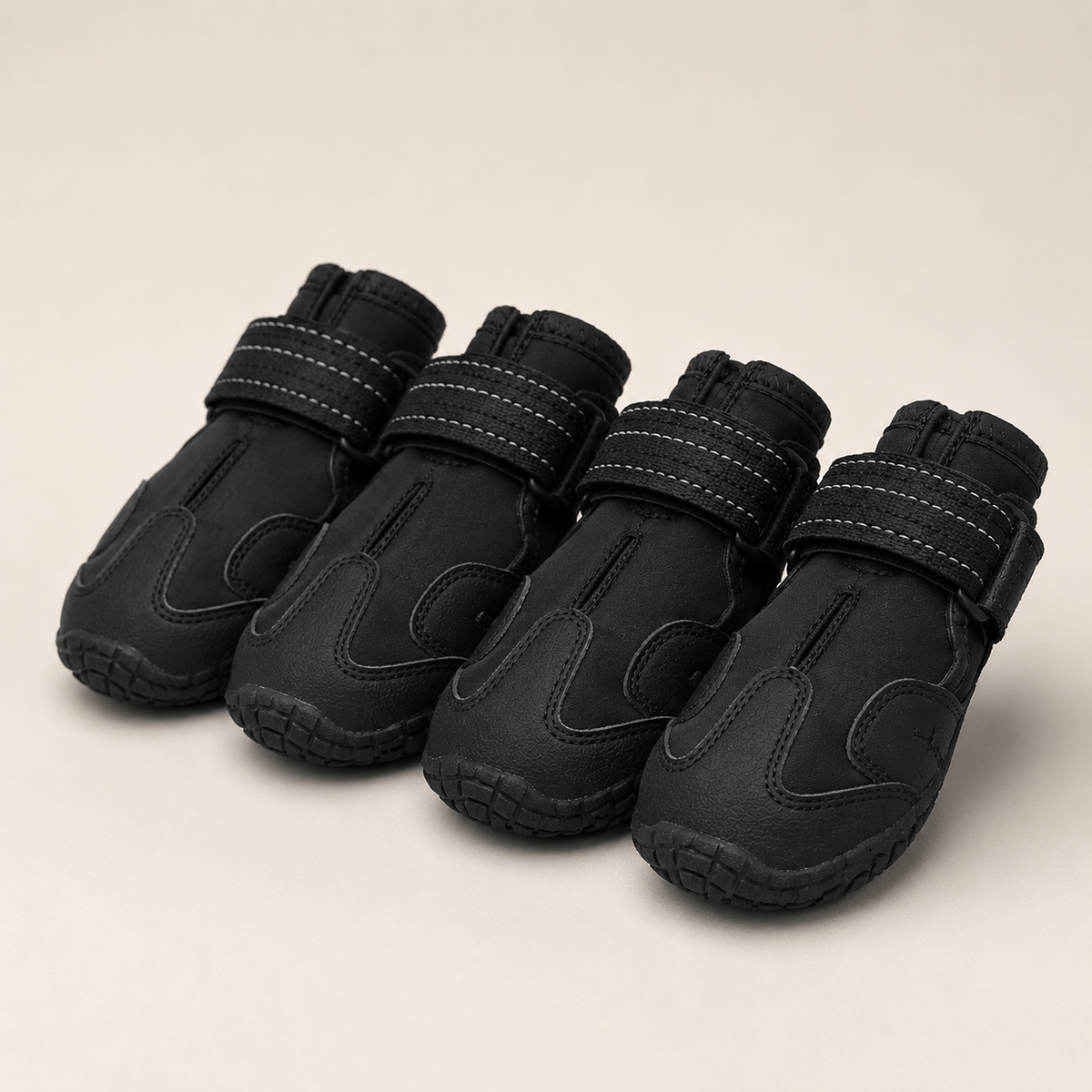 Bottes d'Hiver Déperlantes Réfléchissantes Grand Chien