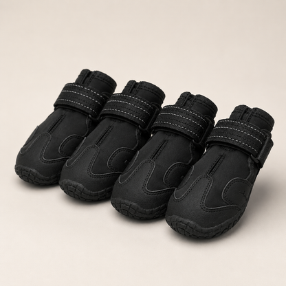 Bottes d'Hiver Déperlantes Réfléchissantes Grand Chien