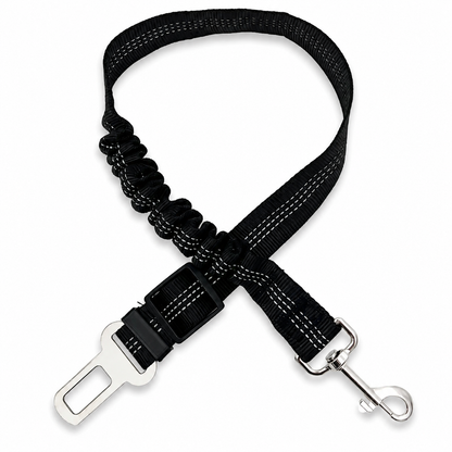 Ceinture de Sécurité Amortie Réfléchissante pour Chien