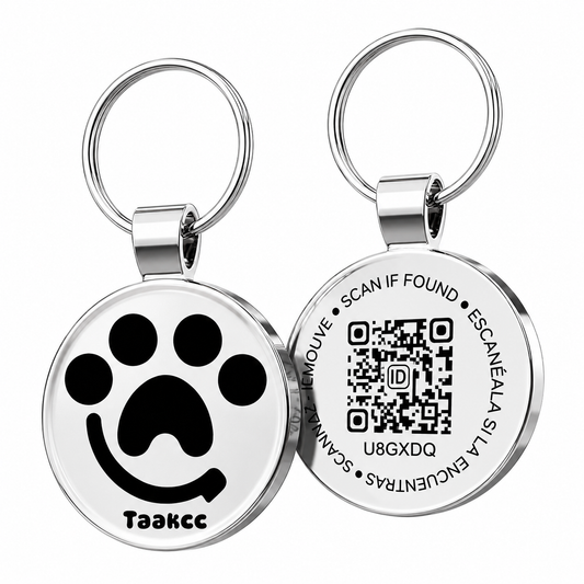 Médaille QR Code pour Chien avec Alertes en Temps Réel