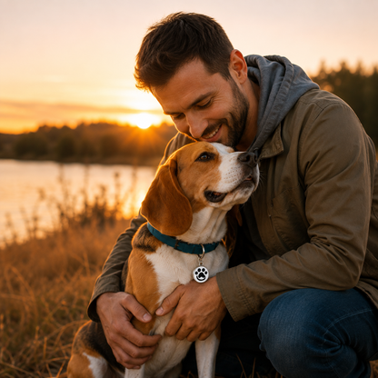 Médaille QR Code pour Chien avec Alertes en Temps Réel