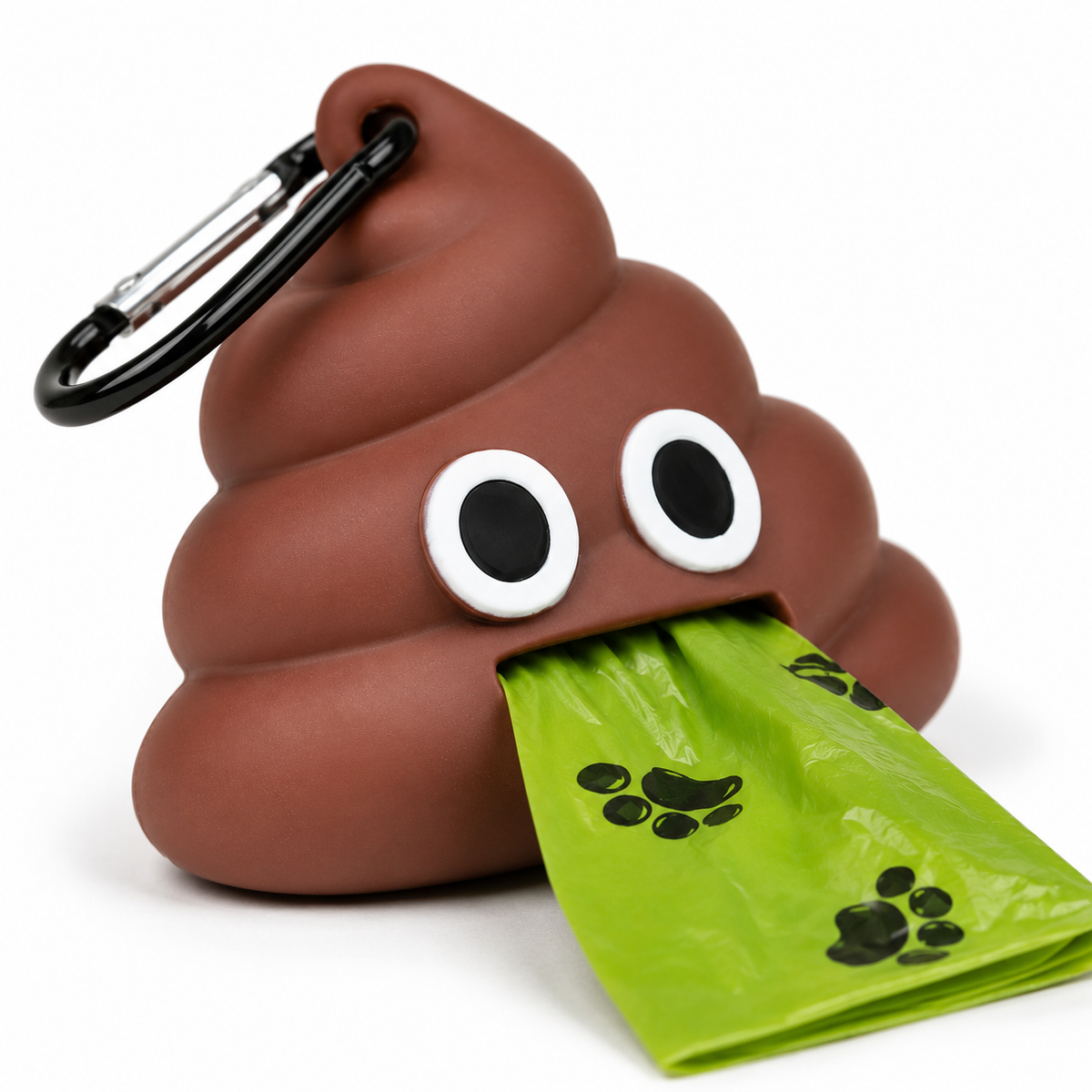 Distributeur Silicone de Sacs avec Mousqueton