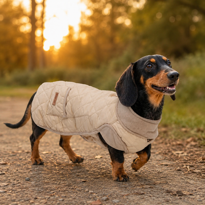 Manteau Matelassé pour Teckel