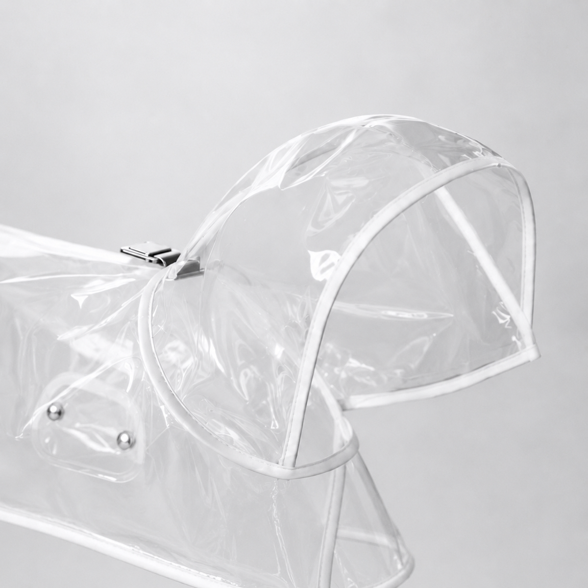 Coupe-Vent Transparent Déperlant pour Chien XS à 8XL
