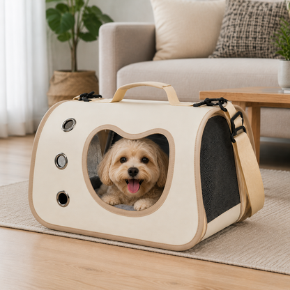 Sac de Transport Respirant pour Chien et Chat