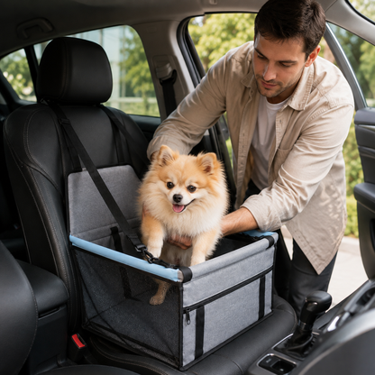 Coussin Siège Auto Déperlant pour Chien et Chat