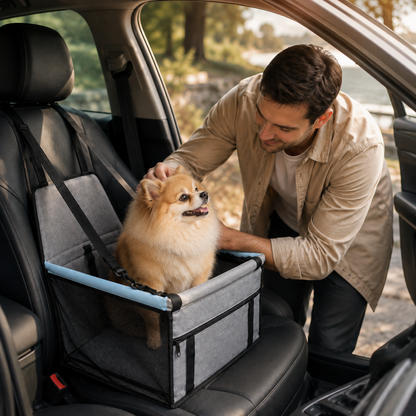 Coussin Siège Auto Déperlant pour Chien et Chat