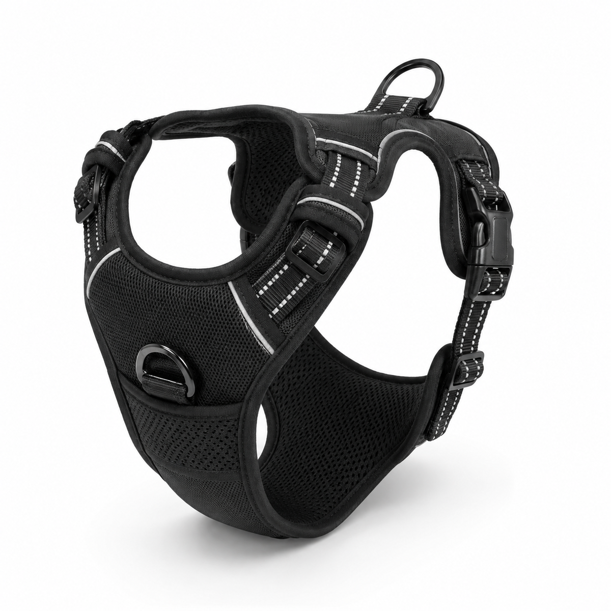 Ensemble Harnais Collier et Laisse Cuir pour Chien