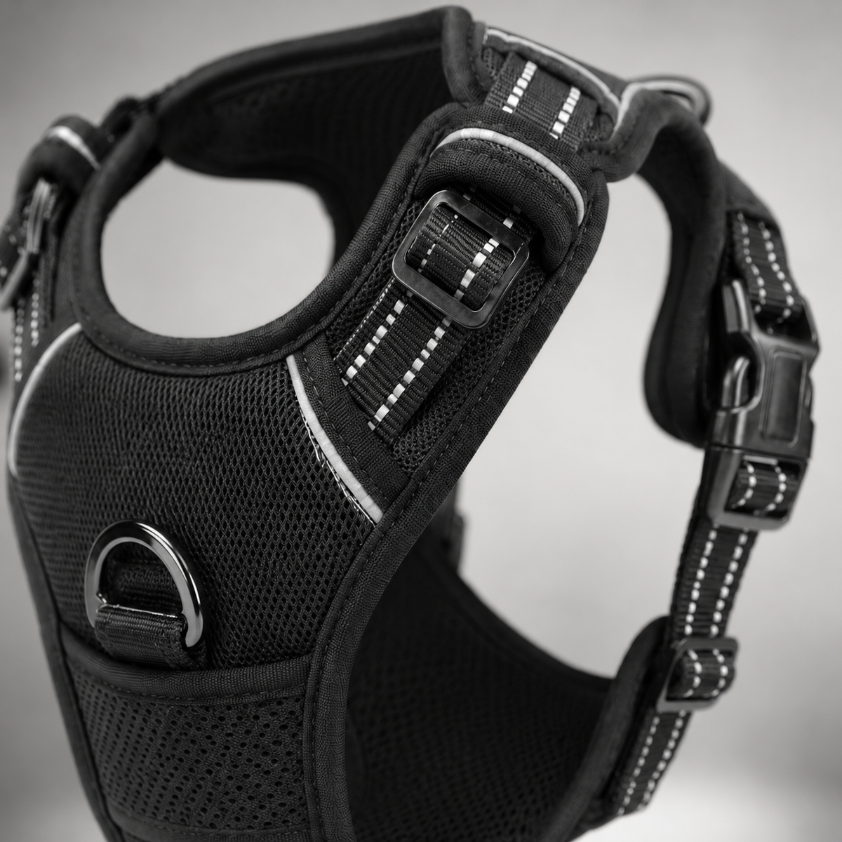 Ensemble Harnais Collier et Laisse Cuir pour Chien