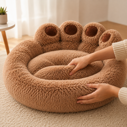 Lit Moelleux Chien et Chat Cocon Hivernal